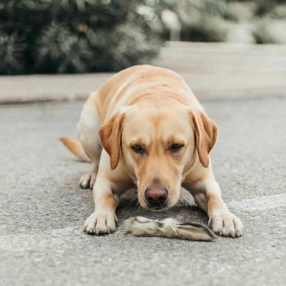 Orejas de conejo con pelo